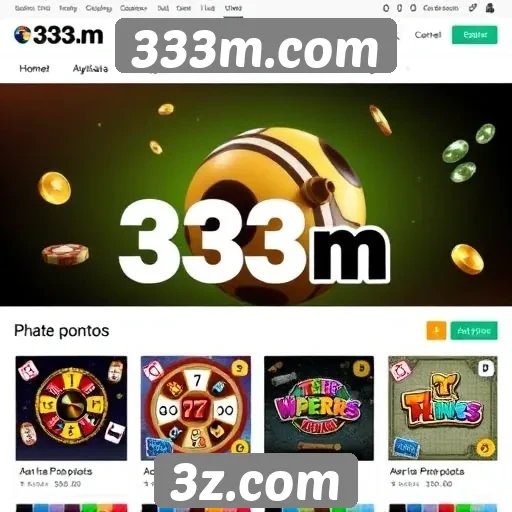 Comparação entre 333m.com e outros sites de jogos