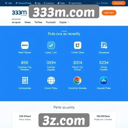 Recursos e funcionalidades do site 333m.com